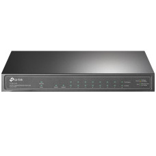 Switch, TP-LINK, TL-SG1210P, Desktop/pedestal, 9x10Base-T / 100Base-TX / 1000Base-T, 1xSFP, PoE+ ports 8, TL-SG1210P