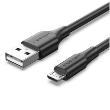 CABLE USB2.0 TO MICRO-B/0.5M BLACK CTIBD VENTION