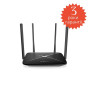 Wireless Router, MERCUSYS, Wireless Router, 1167 Mbps, IEEE 802.11a, IEEE 802.11 b/g, IEEE 802.11n, IEEE 802.11ac, 1 WAN, 3x10/100/1000M, LAN \ WAN ports 4, Number of antennas 4, AC12G