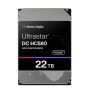 HDD, WESTERN DIGITAL ULTRASTAR, Ultrastar DC HC580, WUH722422ALE6L4 0F62785, 22TB, 512 MB, 7200 rpm, 3,5, 0F62785