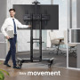TV SET ACC MOBILE STAND/40-70/BLACK TS1551-B ONKRON