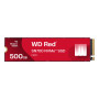 SSD, SANDISK, Red SN700, POWERED BY SANDISK, 500GB, M.2, NVMe, Write speed 2600 MBytes/sec, Read speed 3430 MBytes/sec, WDS500G1R0C
