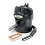 Vacuum Cleaner, KARCHER, Ash and dry vacuum cleaner AD 2, 140 Watts, Capacity 14 l, Noise 82 dB, Black, Weight 4.4 kg, 1.629-711.0