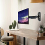 DISPLAY ACC WALL MOUNT 10-26/FIXED SINGLE 40713 LINDY