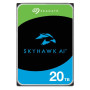 HDD, SEAGATE, SkyHawk AI, 20 TB, Serial ATA III, Buffer 512 MB, 7200 RPM, 3.5 , ST20000VE003