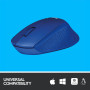 MOUSE USB OPTICAL WRL M330/SILENT BL 910-004910 LOGITECH