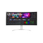 LCD Monitor, LG, 40WP95C-W, 40, Curved/21 : 9, Panel IPS, 5120x2160, 21:9, 72Hz, Matte, 5 ms, Speakers, Swivel, Height adjustable, Tilt, 40WP95C-W
