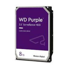 HDD, WESTERN DIGITAL, Purple, 8TB, SATA, SATA 3.0, 128 MB, 5640 rpm, 3,5, WD84PURZ