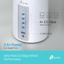 Wireless Router, TP-LINK, Wireless Access Point / Router, 3-pack, 9300 Mbps, Mesh, Wi-Fi 7, USB 3.0, 4x2.5GbE, LAN \ WAN ports 4, Number of antennas 4, DECOBE65(3-PACK)