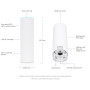 Access Point, UBIQUITI, 1733 Mbps, IEEE 802.3af, IEEE 802.11a/b/g, IEEE 802.11n, IEEE 802.11ac, 1x10Base-T / 100Base-TX / 1000Base-T, UAP-FLEXHD