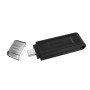 MEMORY DRIVE FLASH USB-C 64GB/DT70/64GB KINGSTON