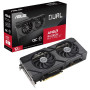 Graphics Card, ASUS, AMD Radeon RX 7700 XT, 12 GB, GDDR6, 192 bit, PCIE 4.0 16x, Dual Slot Fansink, 1xHDMI, 3xDisplayPort, DUAL-RX7700XT-O12G