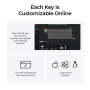 KEYBOARD WRL K2 HE SPECIAL ED./BLACK K2H-F1 KEYCHRON