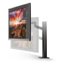 LCD Monitor, LG, 31.5, Panel IPS, 3840x2160, 16:9, 60Hz, 5 ms, Speakers, Swivel, Pivot, Height adjustable, Tilt, Colour Black, 32UN880K-B