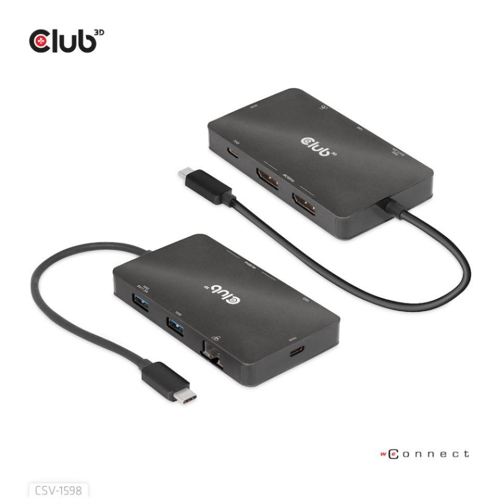 NB ACC DOCKING STATION 7IN1/USB-C 100W CSV-1598 CLUB3D NB ACC DOCKING STATION 7IN1/USB-C 100W CSV-1598 CLUB3D