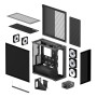 Case, ARCTIC, Xtender VG (Mirror Black), Case product features Transparent panel, Not included, Colour Black, ACPCC00019A