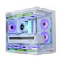 Case, LIAN LI, ATX/micro ATX/Mini-ITX, White, Mini Tower, O11D MINI V2 Flow, G99.O11DMIV2W.00