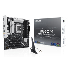 Mainboard, ASUS, Intel B860 Express, LGA1851, Micro-ATX, Memory DDR5, Memory slots 4, B860MMAXGAMINGAX