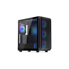 Case, ENDORFY, Arx 700 ARGB, MidiTower, Case product features Transparent panel, Not included, ATX, MicroATX, MiniITX, Colour Black, EY2A013