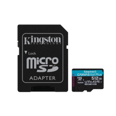MEMORY MICRO SDXC 512GB UHS-I/W/A SDCG4/512GB KINGSTON MEMORY MICRO SDXC 512GB UHS-I/W/A SDCG4/512GB KINGSTON