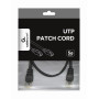 PATCH CABLE CAT5E UTP 1M/BLACK PP12-1M/BK GEMBIRD