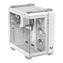 Case, ASUS, TUF Gaming GT502 Horizon, MidiTower, Case product features Transparent panel, Not included, ATX, MicroATX, MiniITX, Colour White, TUFGAMGT502HORIZONWHT