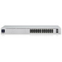 Switch, UBIQUITI, USW-Pro-24-PoE, Type L3, Desktop/pedestal, Rack, 24x10Base-T / 100Base-TX / 1000Base-T, 2xSFP+, PoE ports 24, PoE+ ports 16, 400 Watts, USW-PRO-24-POE
