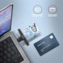 CARD READER POCKET SMARTCARD/USB-C CRE-SMPC AXAGON