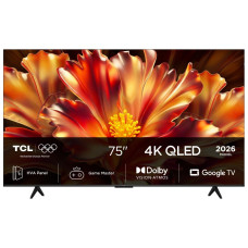 TV Set, TCL, 75 , 4K Ultra HD, 3840 x 2160 pixels, Flat, 16:9, QLED, 75QLED780L