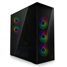 Case, ARCTIC, Xtender VG (Black), Case product features Transparent panel, Not included, Colour Black, ACPCC00016A