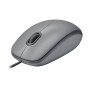 MOUSE USB OPTICAL M110 SILENT/MID GRAY 910-006760 LOGITECH