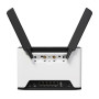 Wireless Router, MIKROTIK, Wi-Fi 6, IEEE 802.11a/b/g, IEEE 802.11n, IEEE 802.11ac, IEEE 802.11ax, USB 2.0, 4x10/100/1000M, 1x2.5GbE, S53UG+5HAXD2HAXD-TC&EG18