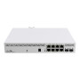 Switch, MIKROTIK, 8x10Base-T / 100Base-TX / 1000Base-T, 2xSFP+, CSS610-8P-2S+IN
