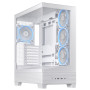 Case, ASUS, ASUS A31 PLUS Case, MidiTower, Case product features Transparent panel, ATX, BTX, MicroATX, MiniITX, Colour White, A31PLUSTGARGBWHITE