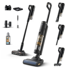 Vacuum Cleaner, PHILIPS, XW7264/11, Dry&wet, 3-in-1 stick vacuum, Black, Bagless, Battery, 4.5 kg, XW7264/11 Vacuum Cleaner, PHILIPS, XW7264/11, Dry&wet, 3-in-1 stick vacuum, Black, Bagless, Battery, 4.5 kg, XW7264/11