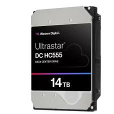 HDD, WESTERN DIGITAL ULTRASTAR, Ultrastar DC HC555, 14TB, 512 MB, 7200 rpm, 3,5, 0B48721