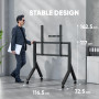 TV SET ACC MOBILE STAND/70-110 BLACK TS2081-B ONKRON