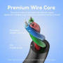 CABLE AUDIO 3.5MM TO 3.5MM/0.5M BAXBD VENTION
