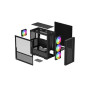 Case, DEEPCOOL, CH560, Case product features Transparent panel, Not included, Colour Black, R-CH560-BKAPE4-G-1
