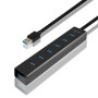 I/O HUB USB3.0 7PORT CHARGING/W/AC 1.2M HUE-SA7BP AXAGON