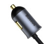 MOBILE CHARGER CAR 120W/GRAY CCBT-B0G BASEUS
