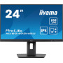 LCD Monitor, IIYAMA, 23.8, Business, Panel IPS, 1920x1080, 16:9, 100Hz, Matte, 1 ms, Speakers, Swivel, Pivot, Height adjustable, Tilt, XUB2493HSU-B6
