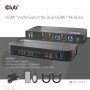 VIDEO SWITCH KVM HDMI 2PORT/CSV-1382 CLUB3D