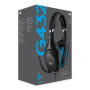 HEADSET GAMING G432/BLACK 981-000770 LOGITECH