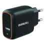MOBILE CHARGER WALL 20W/BLACK DRACUSB19-EU DURACELL