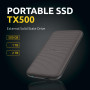 External SSD, INTENSO, TX500, 1TB, USB 3.2, 3827460