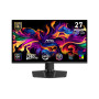 Monitor, MSI, MAG 271QP QD-OLED X24, 26.5, Gaming, Swivel, Pivot, Height adjustable, Tilt, Matte, Panel QD-OLED, 2560x1440, 16:9, 240 ??, 0.03 ms, Colour Black, MAG271QPQDOLEDX24