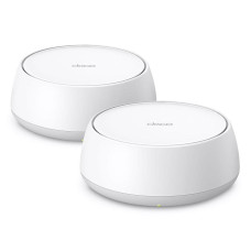 Wireless Router, TP-LINK, Wireless Router, 2-pack, 3600 Mbps, Mesh, LAN \ WAN ports 2, Number of antennas 4, DECOBE25(2-PACK)