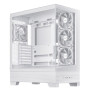 Case, ASUS, ASUS A31 PLUS Case, MidiTower, Case product features Transparent panel, ATX, BTX, MicroATX, MiniITX, Colour White, A31PLUSTGARGBWHITE