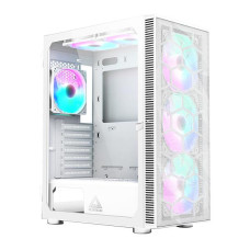 Case, MONTECH, X3 Mesh, MidiTower, Not included, ATX, MicroATX, MiniITX, Colour White, X3MESH(W)